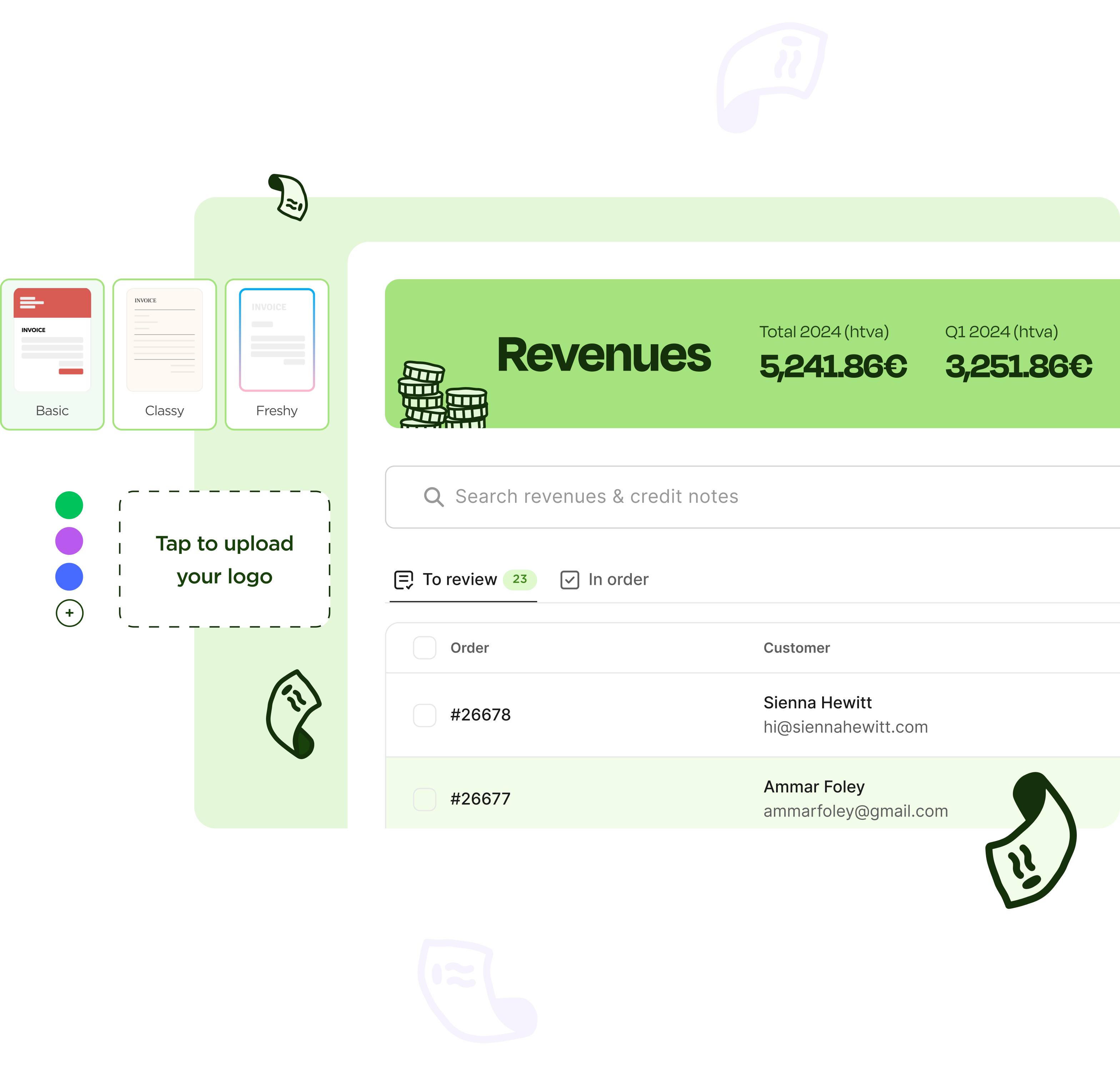 Unlimited invoicing and e-invoicing for free