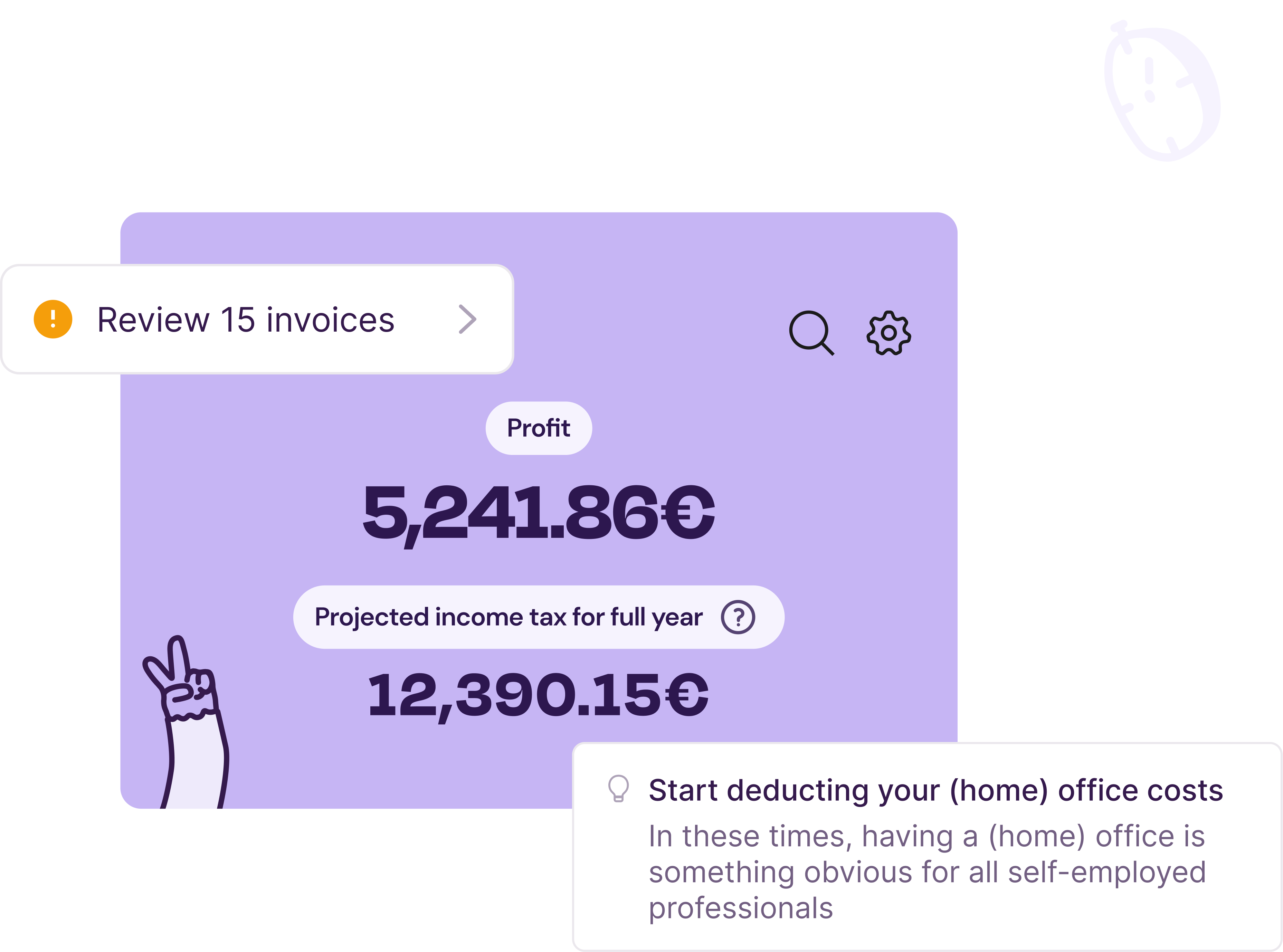 AI powered tax returns. Error-free and guaranteed.